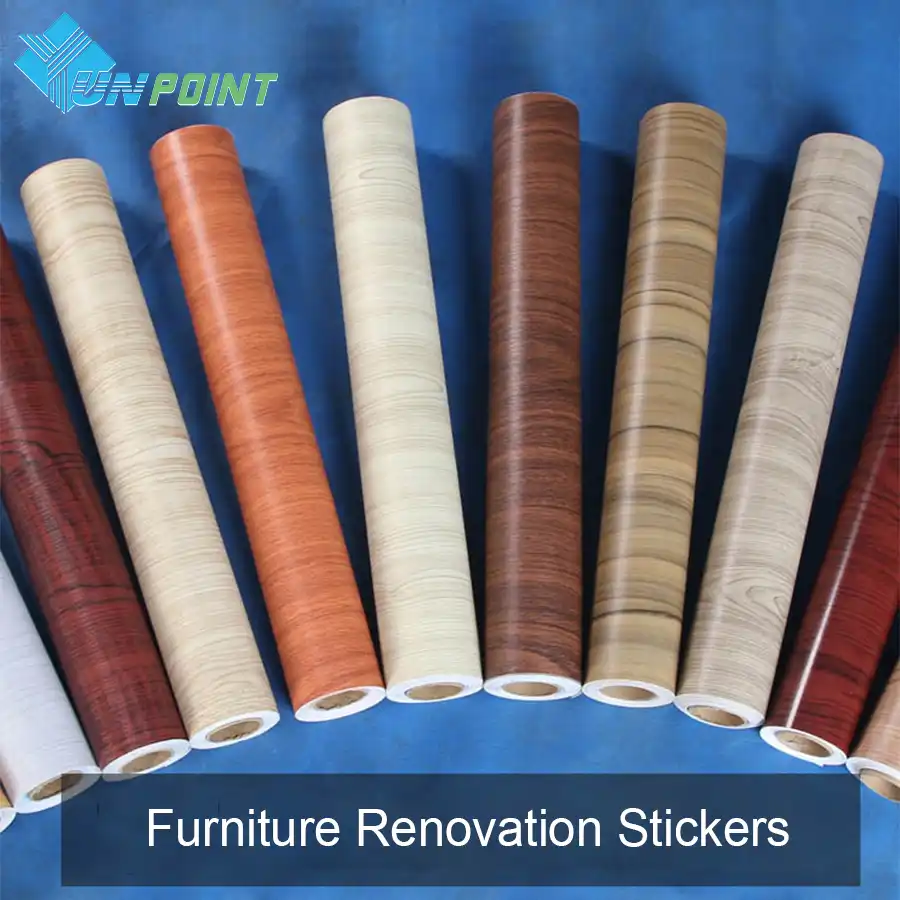 Old Furniture Decorative Sticker Pvc Wood Self Adhesive Wallpaper