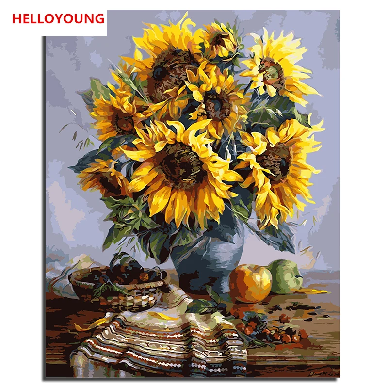Sunflower Chrysanthemum Flowers Digital Painting Handpainted Oil Painting by numbers oil paintings chinese scroll paintings
Sunflower Chrysanthemum Flowers Digital Painting Handpainted Oil Painting by numbers oil paintings chinese scroll paintings