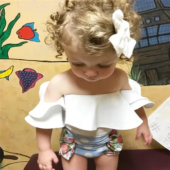 New Fashion Design Summer Princess Girls Ruffles Romper Newborn Baby Girls Off shoulder One Pieces Toddler Kids Jumpsuit Sunsuit
New Fashion Design Summer Princess Girls Ruffles Romper Newborn Baby Girls Off shoulder One Pieces Toddler Kids Jumpsuit Sunsuit