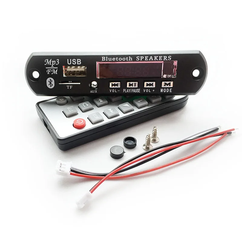 Wholesale DC7~12V Car Handsfree Bluetooth MP3 FLAC Decode Board with Bluetooth Module FM MP3 KIT TF USB Audio Card Decoder DIY
Wholesale DC7~12V Car Handsfree Bluetooth MP3 FLAC Decode Board with Bluetooth Module FM MP3 KIT TF USB Audio Card Decoder DIY