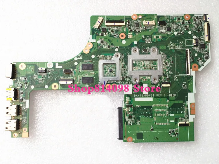 Laptop Motherboard For HP 455 G3 Notebook PC main board 828434-001 828434-501 DAX73AAMB6E1 with A8-7410 CPU
Laptop Motherboard For HP 455 G3 Notebook PC main board 828434-001 828434-501 DAX73AAMB6E1 with A8-7410 CPU