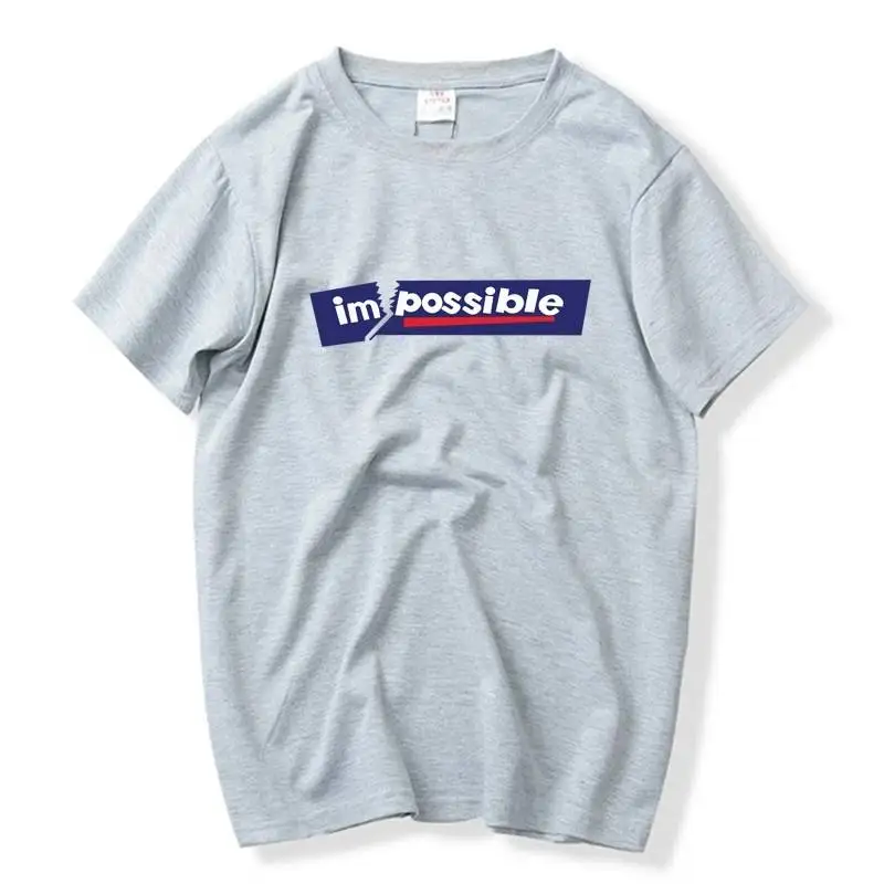 Plus Size 6XL For Men Summer Cotton T-Shirt Letter Impossible Casual Short Tee Tops Male Man Tshirt 7 Colors
Plus Size 6XL For Men Summer Cotton T-Shirt Letter Impossible Casual Short Tee Tops Male Man Tshirt 7 Colors