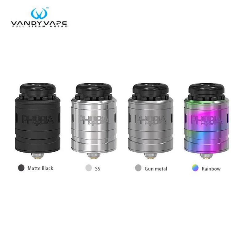 Original Vandy Vape PHOBIA V2 RDA Tank E Cigarette Vaporizer Tank Phobia II 2 Atomizer Pre-Sale
Original Vandy Vape PHOBIA V2 RDA Tank E Cigarette Vaporizer Tank Phobia II 2 Atomizer Pre-Sale