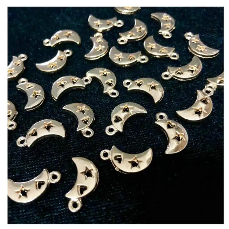 30pcs DIY Moon Jewellery Mini Pendant Accessories Metal Empty Star Heart Charms Resin Craft Handmade Decoration Tools
30pcs DIY Moon Jewellery Mini Pendant Accessories Metal Empty Star Heart Charms Resin Craft Handmade Decoration Tools
