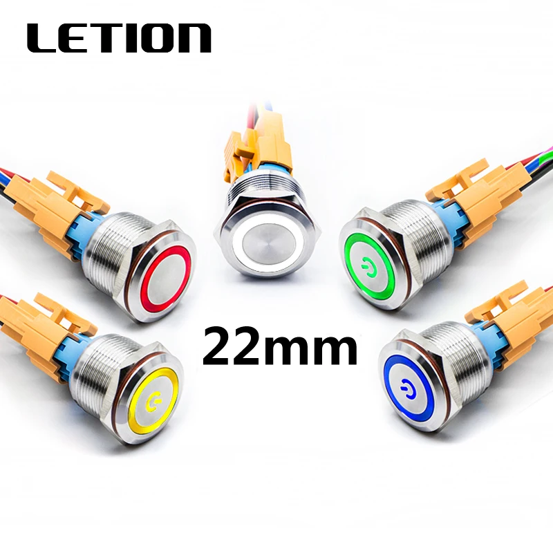 1PCS 22mm Waterproof momentary latching Stainless Steel Metal Push Button Switch LED Car Auto Engine PC Free Shipping
1PCS 22mm Waterproof momentary latching Stainless Steel Metal Push Button Switch LED Car Auto Engine PC Free Shipping