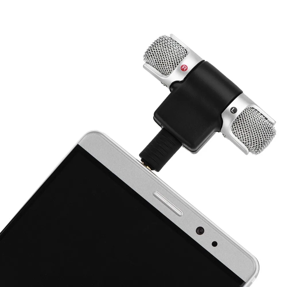 VBESTLIFEMini Stereo Microphone Mic 3.5mm Gold-plating Plug Jack For Andriod Phones For iPhones (6)