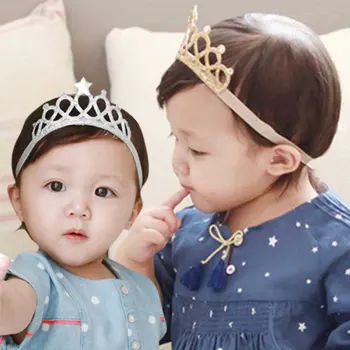 Baby Gold And Silver Crown Hair Accessories Girls Elastic Headband Children Hair Band Infant Princess New
Baby Gold And Silver Crown Hair Accessories Girls Elastic Headband Children Hair Band Infant Princess New
