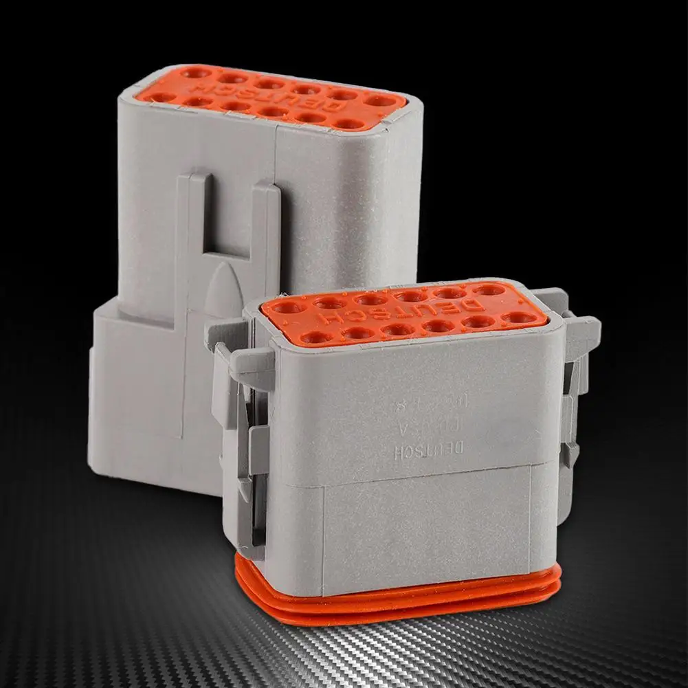 12 Pin Car Connector Waterproof Electrical Wire Auto Connector for Car motor 14GA/16-22AWG Waterproof Car Connector
12 Pin Car Connector Waterproof Electrical Wire Auto Connector for Car motor 14GA/16-22AWG Waterproof Car Connector