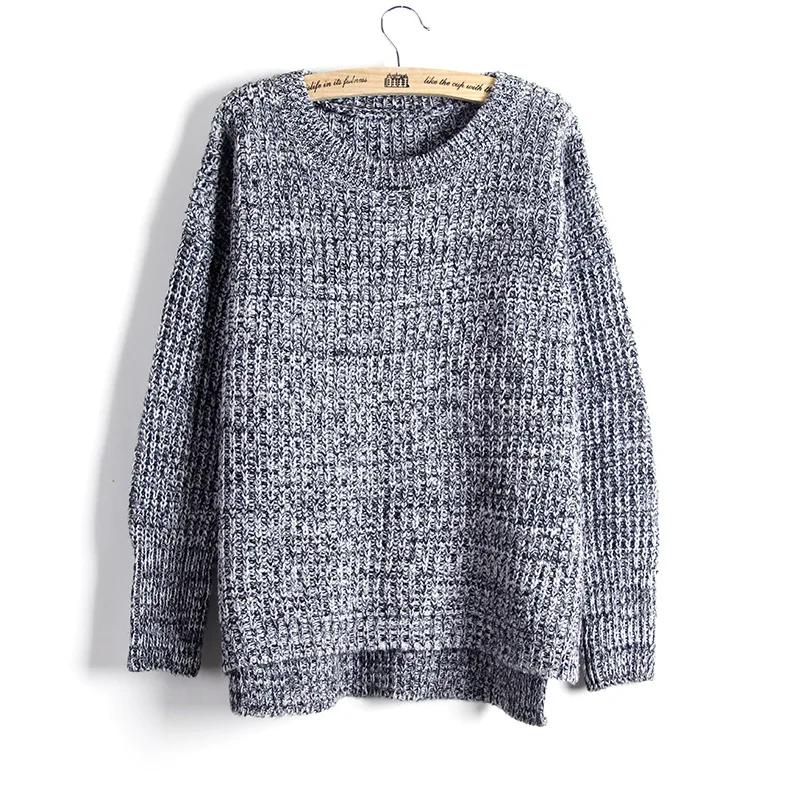 High Quality Autumn Winter Women Sweater Long Sleeve Fashion Pullover and Sweater Tops Loose O-Neck Female Tricot Jumper Femme
High Quality Autumn Winter Women Sweater Long Sleeve Fashion Pullover and Sweater Tops Loose O-Neck Female Tricot Jumper Femme