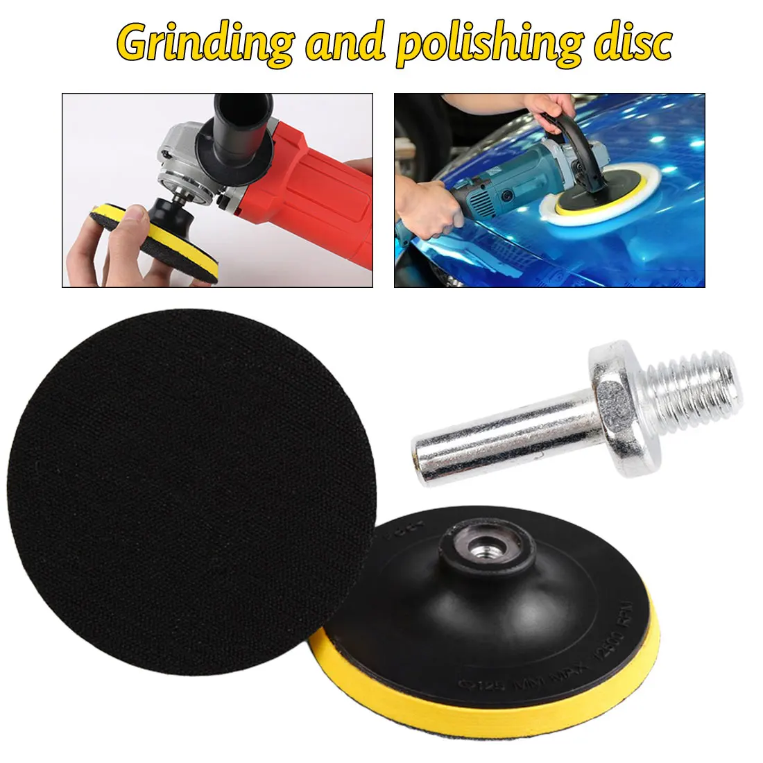 3 to 7 Inch Sander Disc Disk Sandpaper Self-adhesive Sand Paper Pad Abrasive Tool Drill Shank for Electric Grinder
3 to 7 Inch Sander Disc Disk Sandpaper Self-adhesive Sand Paper Pad Abrasive Tool Drill Shank for Electric Grinder