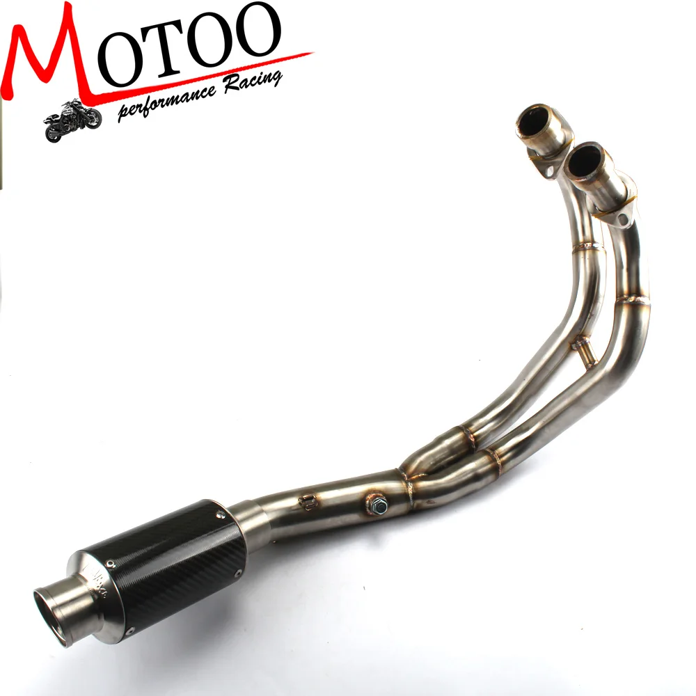 Motoo - Exhaust Full system FOR Yamaha MT-07 FZ-07 Tracer 2014-2016 with Muffler XSR700 2016-2017
Motoo - Exhaust Full system FOR Yamaha MT-07 FZ-07 Tracer 2014-2016 with Muffler XSR700 2016-2017