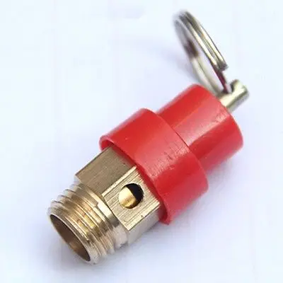 1/4" BSP male Thread 71 PSI Brass Air Compressor Safety Relief valve Pressure switch Pop-off valve Release Valves
1/4" BSP male Thread 71 PSI Brass Air Compressor Safety Relief valve Pressure switch Pop-off valve Release Valves