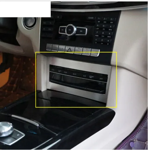For Mercedes W212 Benz E-Class E200 E260 E300 2014-2016 Aluminum Center Control Air-Condition Switch Cover Trim Car-Styling
For Mercedes W212 Benz E-Class E200 E260 E300 2014-2016 Aluminum Center Control Air-Condition Switch Cover Trim Car-Styling