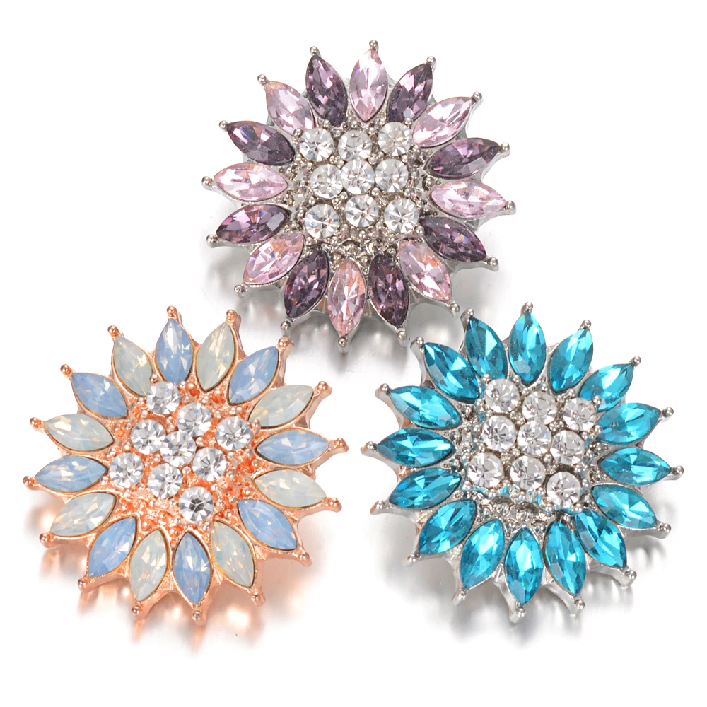 18mm Snap Jewelry 3 Colors 18mm Metal Snap buttons alloy buttons Pink Purple Flower Rhinestone Snaps Jewelry VN-2042
18mm Snap Jewelry 3 Colors 18mm Metal Snap buttons alloy buttons Pink Purple Flower Rhinestone Snaps Jewelry VN-2042