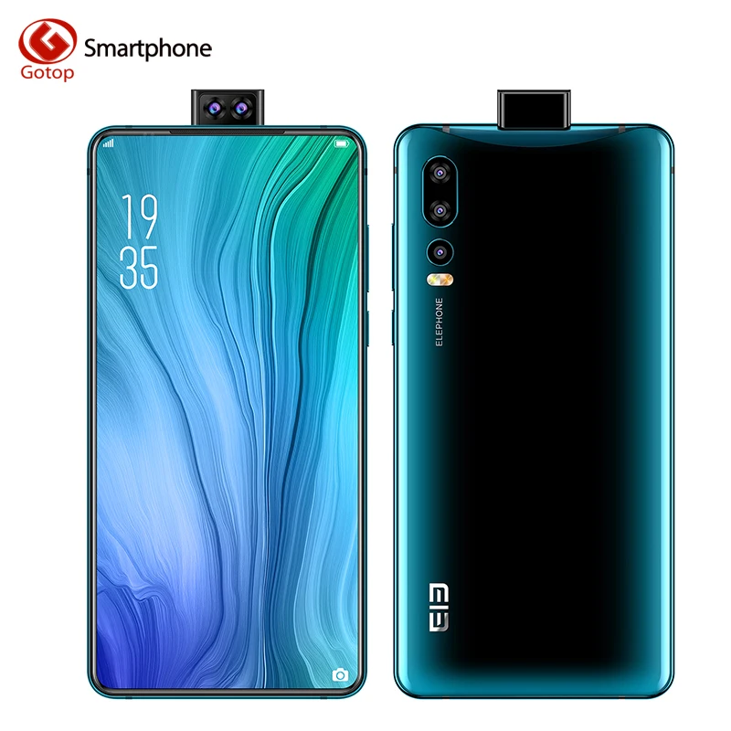

Elephone U2 16MP Pop Up Camera Mobile phone Android 9.0 MT6771T Octa Core 6GB+128G 6.26" FHD+ Screen Face ID 4G LTE Smartphone