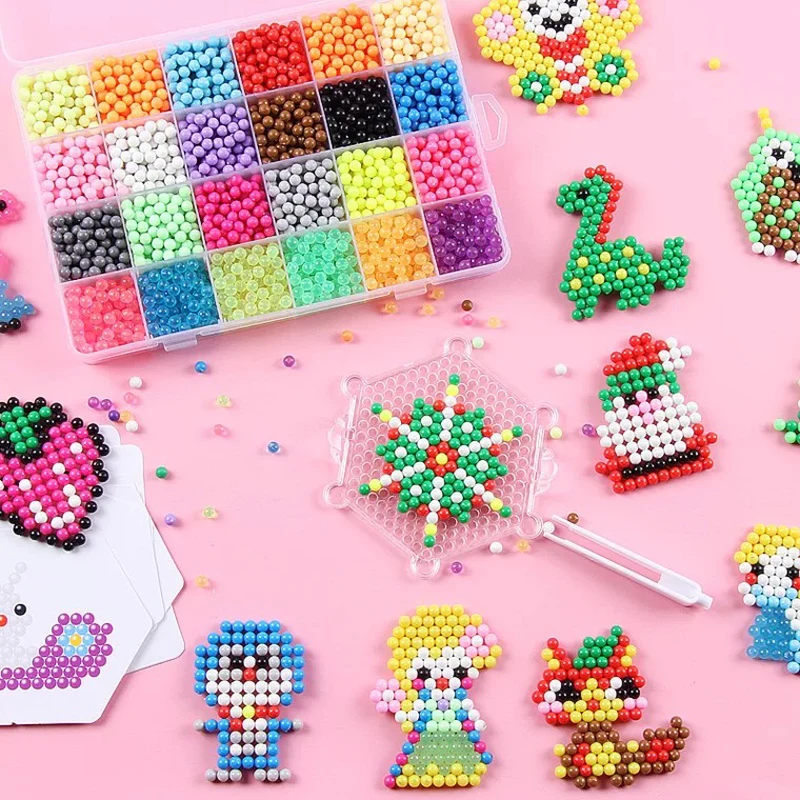 Mylitdear 24 Colors Crystal DIY Aqua Water Spray Magic Hand Making 3D Puzzle Beads Educational Toys for Children Kit Ball Game
Mylitdear 24 Colors Crystal DIY Aqua Water Spray Magic Hand Making 3D Puzzle Beads Educational Toys for Children Kit Ball Game