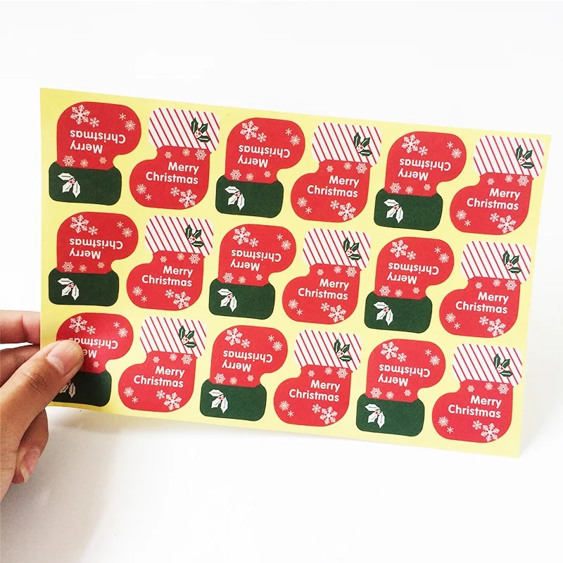 1800pcs/lot New Vintage Merry Christmas Socks series Kraft seal sticker DIY note gift Labels Wholesale
1800pcs/lot New Vintage Merry Christmas Socks series Kraft seal sticker DIY note gift Labels Wholesale