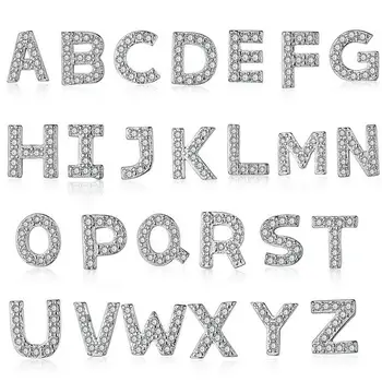 High quality fashion 26pcs english letter shiny zircon silver plated ladies stud earrings jewelry birthday gift wholesale
High quality fashion 26pcs english letter shiny zircon silver plated ladies stud earrings jewelry birthday gift wholesale
