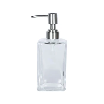 500ml Glass Empty Pump Dispenser Clear Bottle Makeup Container Press The Bottle High Quality New Arrival Travel Bottles
500ml Glass Empty Pump Dispenser Clear Bottle Makeup Container Press The Bottle High Quality New Arrival Travel Bottles