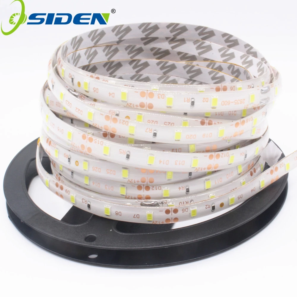 

OSIDEN RGB Led Strip Light 5M 300Leds waterproof 2835 DC12V 60Led/M Fiexble Light Led Ribbon Tape Home Decoration Lamp
