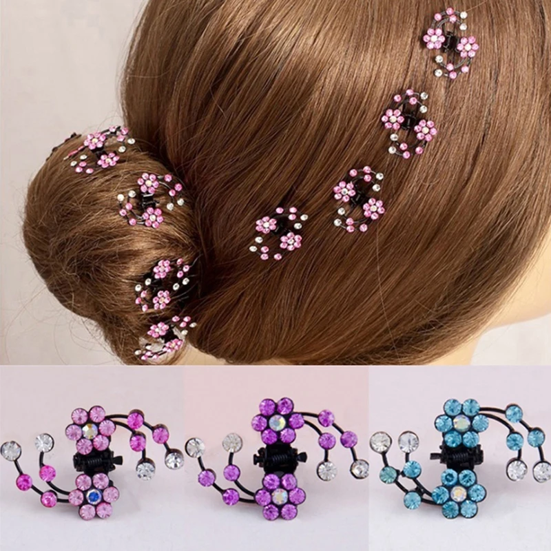 6PCS/1 Pack Wedding Bridal Hair Claws Women Mini Headwear Rhinestone Snowflake Hair Clips Flower Hair Pins Hair Accessories
6PCS/1 Pack Wedding Bridal Hair Claws Women Mini Headwear Rhinestone Snowflake Hair Clips Flower Hair Pins Hair Accessories