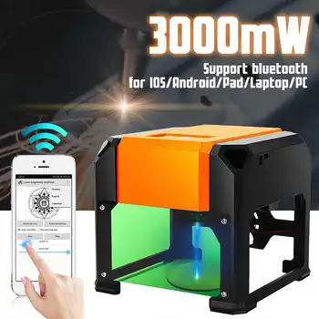3000mW USB bluetooth Control Desktop Laser Engraving Machine DIY Logo Mark Printer Cutter CNC Laser Carving Machine 110-220V
3000mW USB bluetooth Control Desktop Laser Engraving Machine DIY Logo Mark Printer Cutter CNC Laser Carving Machine 110-220V