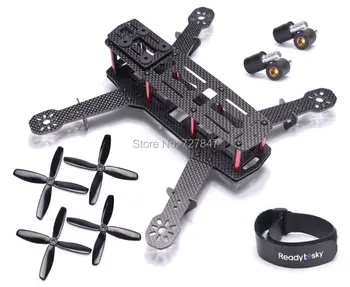 NEW ZMR250 Carbon Fiber 250mm Mini Quadcopter Frame w/ Anti-Vibration Fixed Screws 5045 4 blade propeller for QAV250 H250 250mm
NEW ZMR250 Carbon Fiber 250mm Mini Quadcopter Frame w/ Anti-Vibration Fixed Screws 5045 4 blade propeller for QAV250 H250 250mm