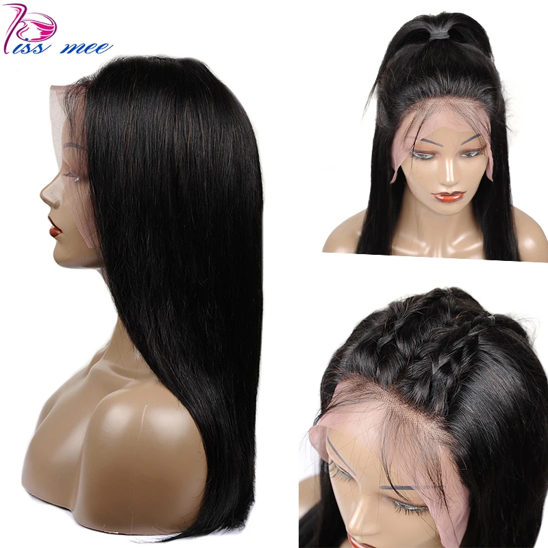 Kiss Mee Long Straight Lace Front Wigs With Baby Hair Preplucked Human Hair Lace Frontal Wigs 13*4 Indian Remy Closure Wig
Kiss Mee Long Straight Lace Front Wigs With Baby Hair Preplucked Human Hair Lace Frontal Wigs 13*4 Indian Remy Closure Wig