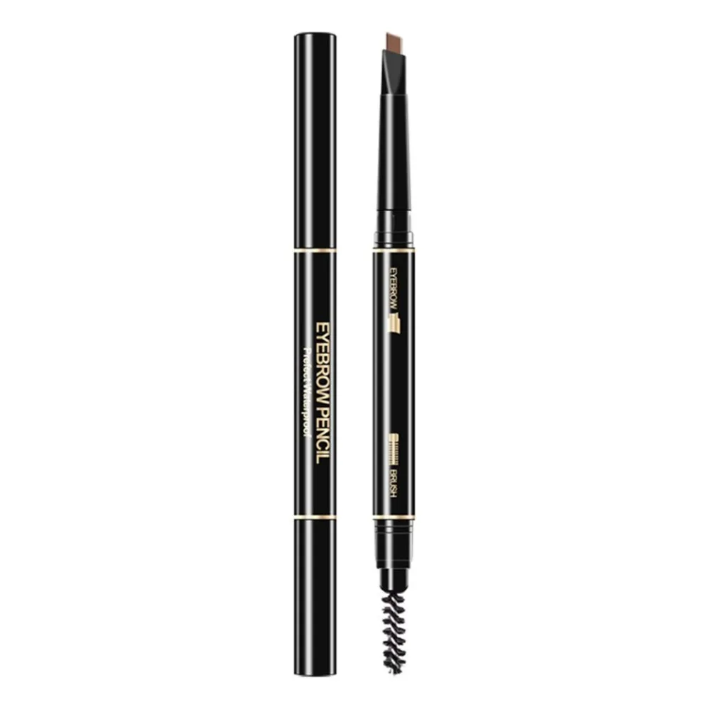 Eyebrow Pencil Waterproof Rotating Double-Head Eyebrow Pen Triangle Anti-Sweat With Eyebrow Brush Eye Makeup Tool
Eyebrow Pencil Waterproof Rotating Double-Head Eyebrow Pen Triangle Anti-Sweat With Eyebrow Brush Eye Makeup Tool