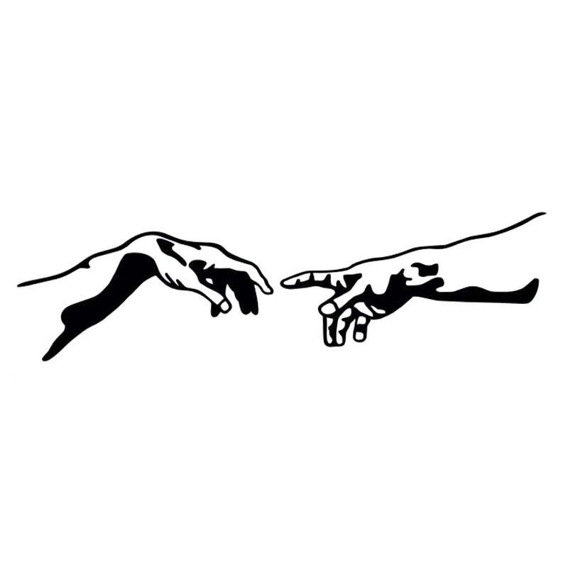 16.6cm*4.7cm Hands Adam Creation Vinyl Car Sticker Motorcycle Decal Black/Silver S6-3272
16.6cm*4.7cm Hands Adam Creation Vinyl Car Sticker Motorcycle Decal Black/Silver S6-3272