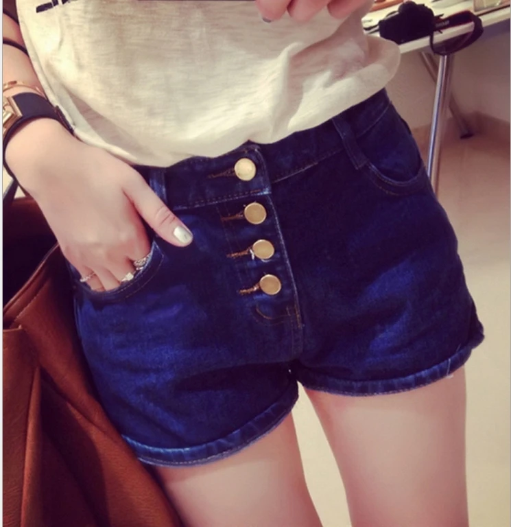 New Fashion Denim Shorts for Women in 2016 Summer High Waisted Vintage Slim Elastic Jeans Shorts Summer HOT Pants
New Fashion Denim Shorts for Women in 2016 Summer High Waisted Vintage Slim Elastic Jeans Shorts Summer HOT Pants