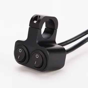 Motorcycle 12v 10A CNC aluminium alloy on-off rocker Switches for 1" 25mm Handlebar headlight button Switch
Motorcycle 12v 10A CNC aluminium alloy on-off rocker Switches for 1" 25mm Handlebar headlight button Switch