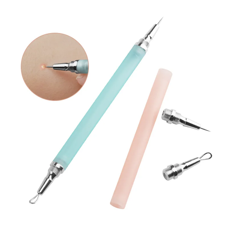 Convenience Acne Needle Blackhead And Pimples Remover Tool Comedone Blemish Extractor Stainless Needles
Convenience Acne Needle Blackhead And Pimples Remover Tool Comedone Blemish Extractor Stainless Needles