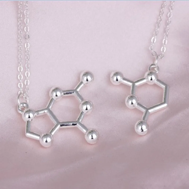 12pcs/lot DNA purine-pyrimidine base molecule ATCG formula Necklace, personalized Science students necklace
12pcs/lot DNA purine-pyrimidine base molecule ATCG formula Necklace, personalized Science students necklace