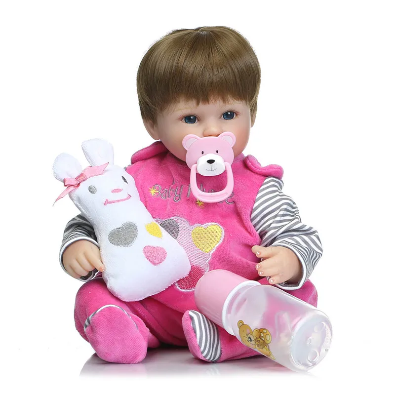 Bebes Reborn 42CM 17inch NPK Dolls Girl Lifelike Silicone Reborn Doll Fashion Boy Newborn Reborn Babies bonecas
Bebes Reborn 42CM 17inch NPK Dolls Girl Lifelike Silicone Reborn Doll Fashion Boy Newborn Reborn Babies bonecas