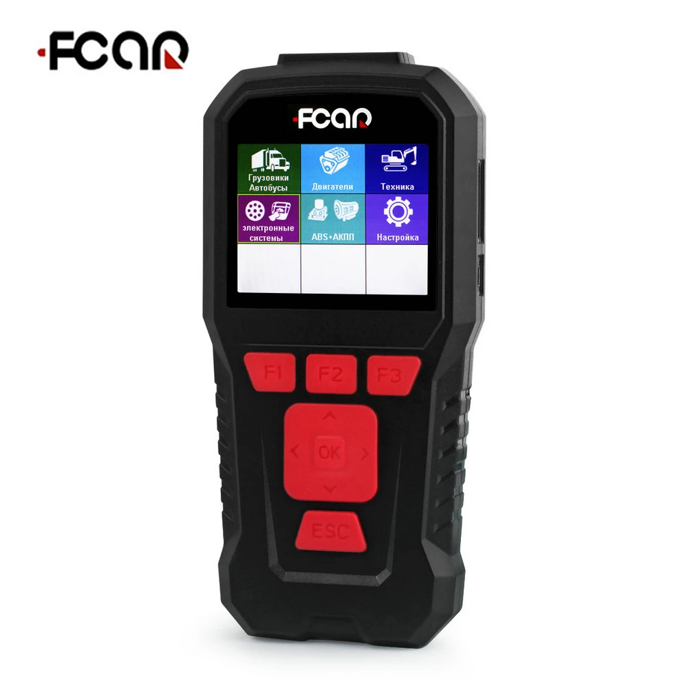 Fcar F-50R OBD Fault Code Reader Russian Version For Diesel Heavy Duty Truck Scanner Russian languages OBD Diagnostic Tool
Fcar F-50R OBD Fault Code Reader Russian Version For Diesel Heavy Duty Truck Scanner Russian languages OBD Diagnostic Tool