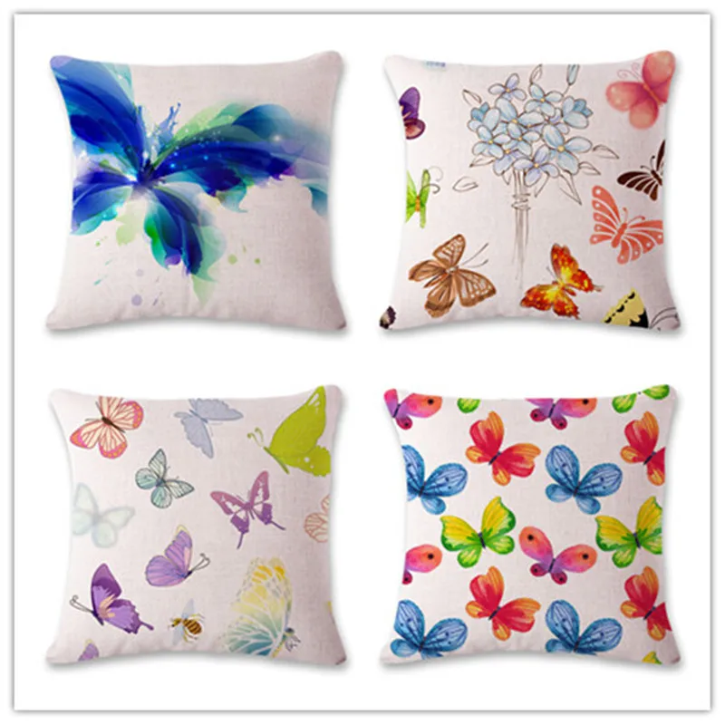3D Stereo Flower Watercolor Pillowcase Butterfly Print Floral Pink Pillow Cases Home Decorative Pillow Cases 45*45cm
3D Stereo Flower Watercolor Pillowcase Butterfly Print Floral Pink Pillow Cases Home Decorative Pillow Cases 45*45cm