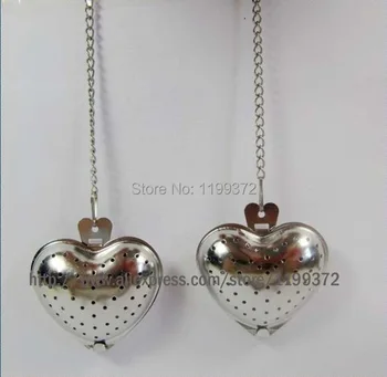 5000pcs/lot Spice Infuser Filter Loose Herb Leaf Strainer Heart Shape Stainless Steel Tea infuser tea ball
5000pcs/lot Spice Infuser Filter Loose Herb Leaf Strainer Heart Shape Stainless Steel Tea infuser tea ball