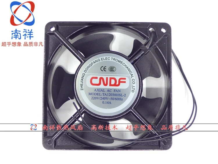 2-проводной охлаждающий вентилятор для сервера CNDF TA12038HS-1 AC 110V 0.25A 120x120x38 мм
2-проводной охлаждающий вентилятор для сервера CNDF TA12038HS-1 AC 110V 0.25A 120x120x38 мм