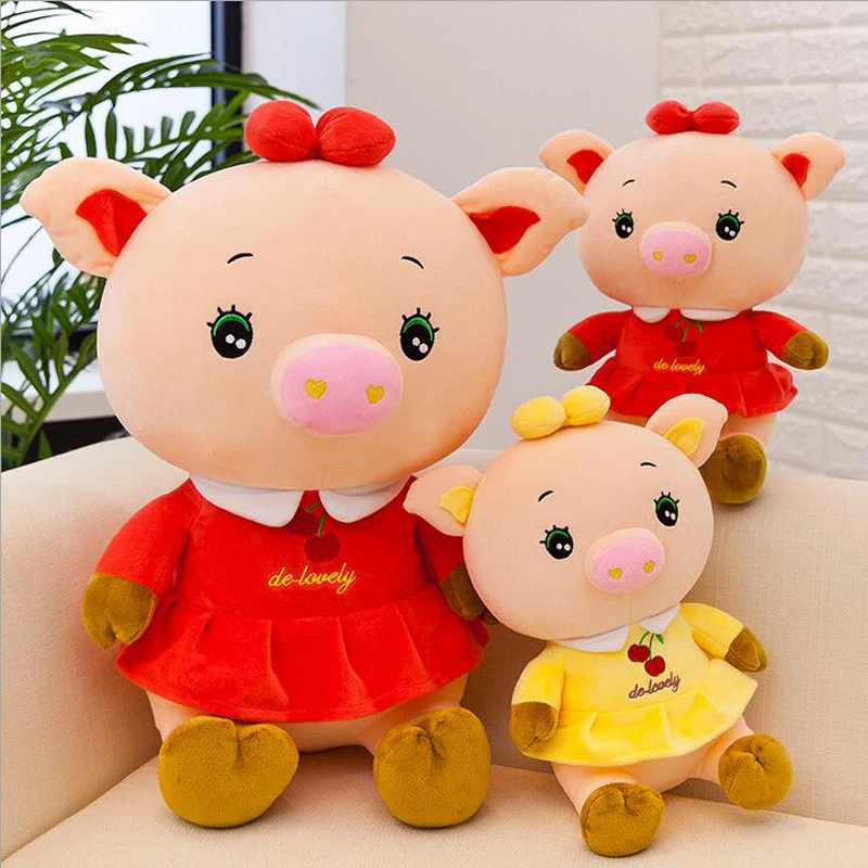 New Style Wearing Dress Pig Plush Doll Toy Stuffed Animal Pig Soft Plush Toys Children Toys Girls Birthday Gift
New Style Wearing Dress Pig Plush Doll Toy Stuffed Animal Pig Soft Plush Toys Children Toys Girls Birthday Gift