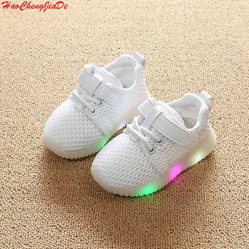 Kids Shoes 2017 New Fashion Children Shoes With Light Led Luminous Glowing Sneakers Baby Toddler Boys Girls Shoes LED EU 21-30
Kids Shoes 2017 New Fashion Children Shoes With Light Led Luminous Glowing Sneakers Baby Toddler Boys Girls Shoes LED EU 21-30