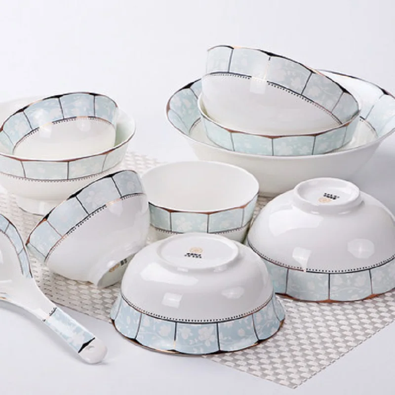 Guci Creative dishes household ceramic bowl of Western Jingde zhen bone china tableware
Guci Creative dishes household ceramic bowl of Western Jingde zhen bone china tableware