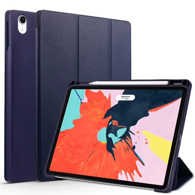 Magnetic Smart Case for iPad Pro 11 2018 Cover Trifold Stand Case with Pencil Holder Cover for iPad Pro11 tablet case
Magnetic Smart Case for iPad Pro 11 2018 Cover Trifold Stand Case with Pencil Holder Cover for iPad Pro11 tablet case