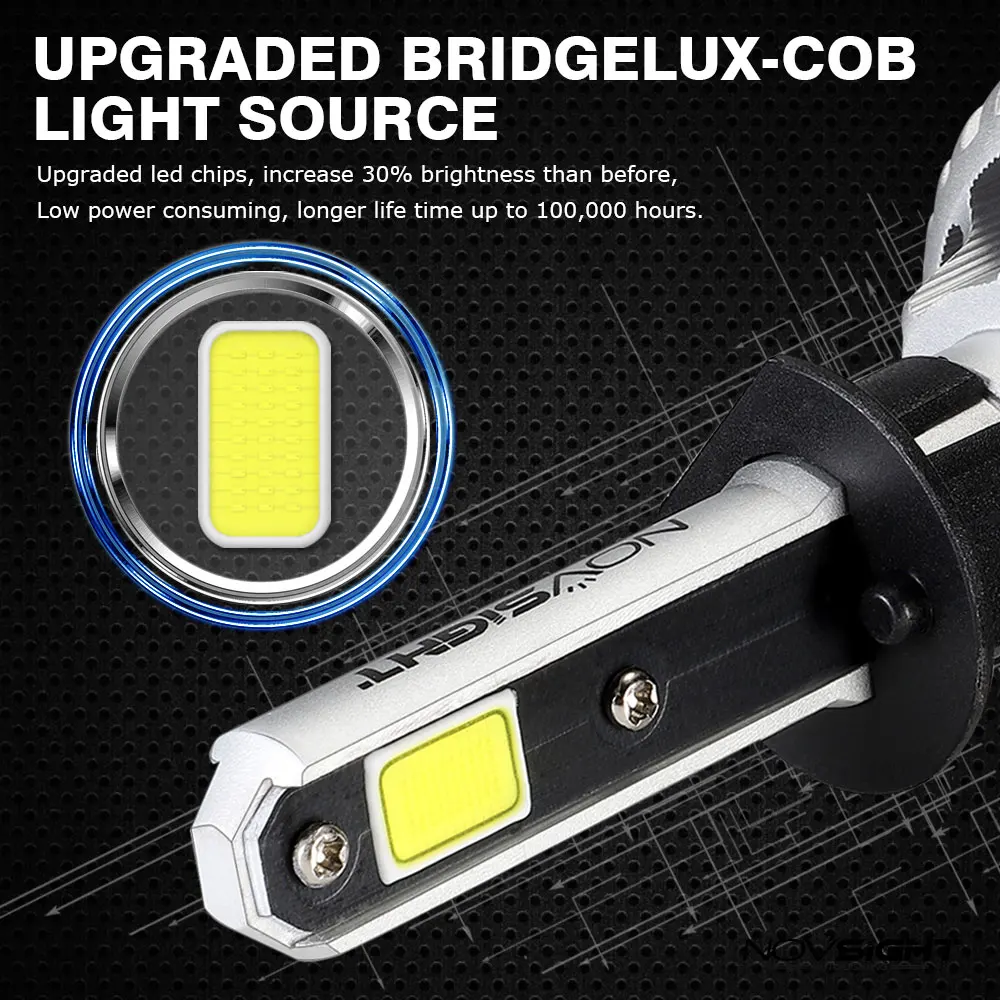 h4 led car light