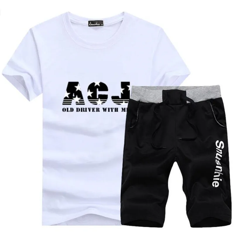 2019 Brand Men Tracksuit Two Pieces Set Fashion Male Casual O Neck T Shirt Shorts Joggers Sets Men Sportswear Suit Summer 4XL
2019 Brand Men Tracksuit Two Pieces Set Fashion Male Casual O Neck T Shirt Shorts Joggers Sets Men Sportswear Suit Summer 4XL