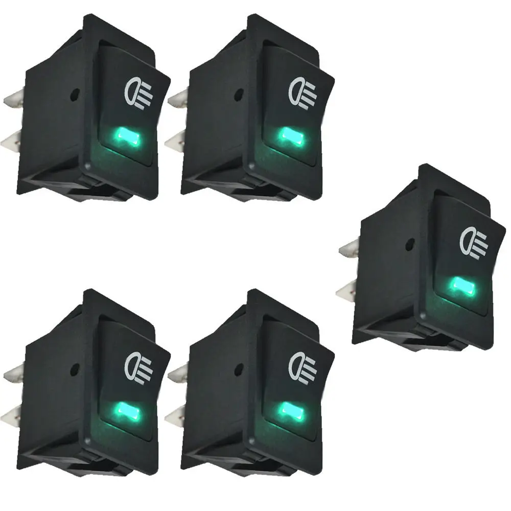 EE support 5Pcs 12V 35A Universal Car Accessories Auto Fog Light Rocker Toggle Switch Colors LED Dashboard XY01
EE support 5Pcs 12V 35A Universal Car Accessories Auto Fog Light Rocker Toggle Switch Colors LED Dashboard XY01