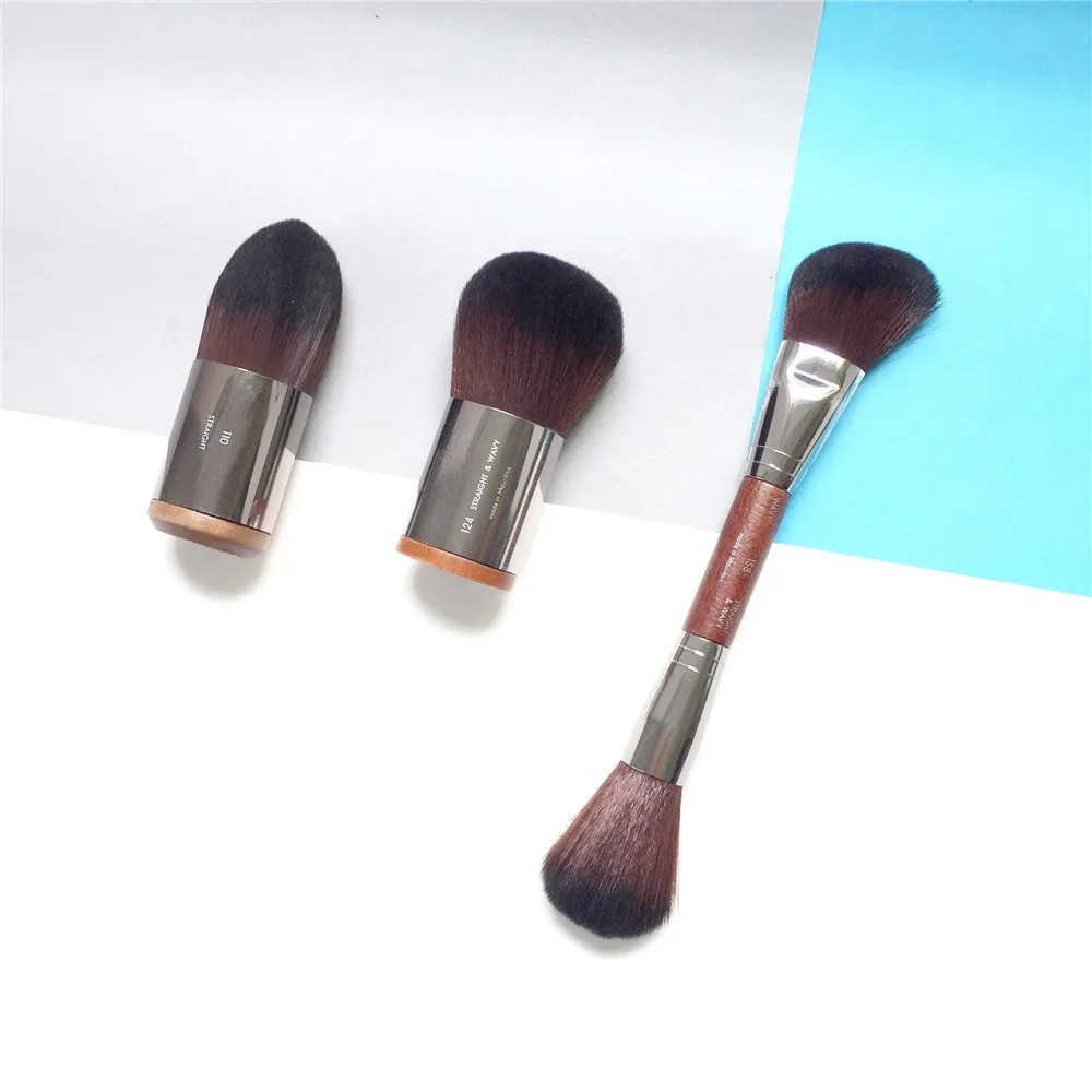 

DOUBLE-ENDED SCULPTING BRUSH 158 / FOUNDATION Kabuki 110 / Powder Kabuki 124 - Contour Blush Brush - Beauty makeup Blender Toos