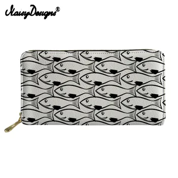 Luxury Sea Fish Print Female Wallets Zipper PU Leather Women Purses Cash Money Pockets Sac Femme Carteras Hombre Customizd Logo
Luxury Sea Fish Print Female Wallets Zipper PU Leather Women Purses Cash Money Pockets Sac Femme Carteras Hombre Customizd Logo