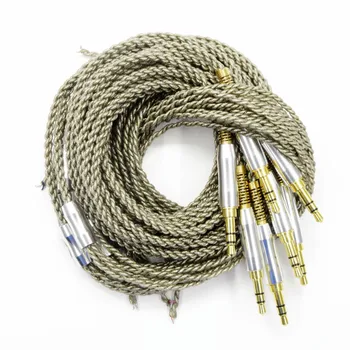 Hot Sales 1.2M DIY Earphone Cavle silver plate Replacement wire Audio Cable Headset Wire Earphone Accessories
Hot Sales 1.2M DIY Earphone Cavle silver plate Replacement wire Audio Cable Headset Wire Earphone Accessories