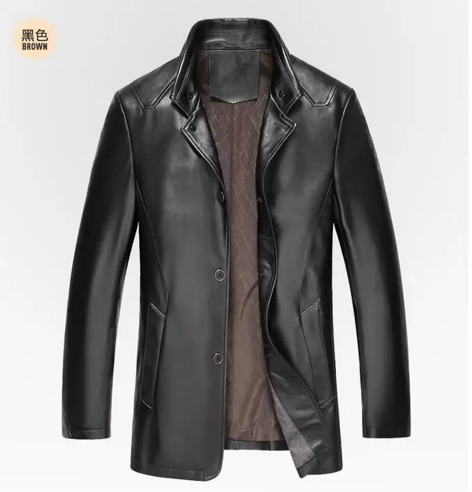 L-4XL HOT 2019 Winter Men's New Fashion Leisure collar Long singles sheep Leather jacket
L-4XL HOT 2019 Winter Men's New Fashion Leisure collar Long singles sheep Leather jacket